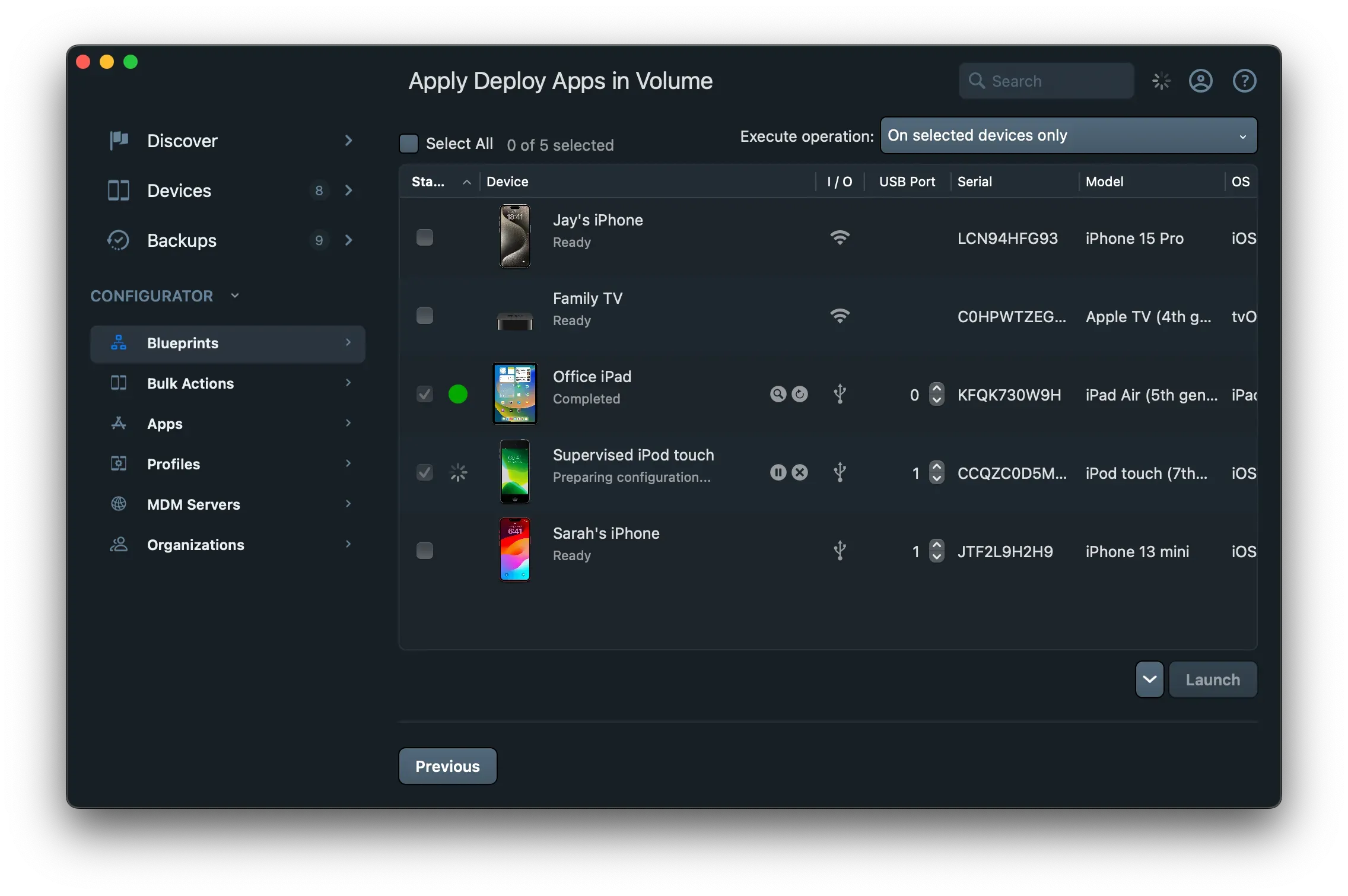 iMazing Configurator Assign App