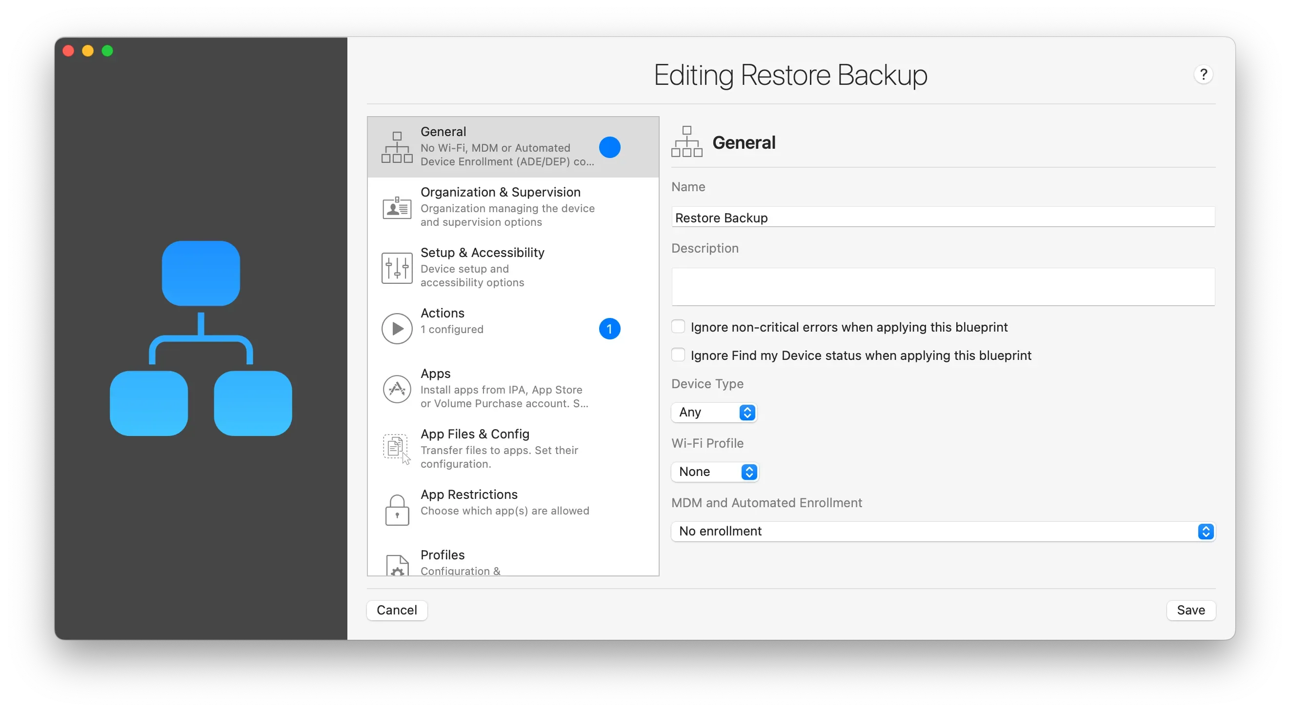 Restore Backup