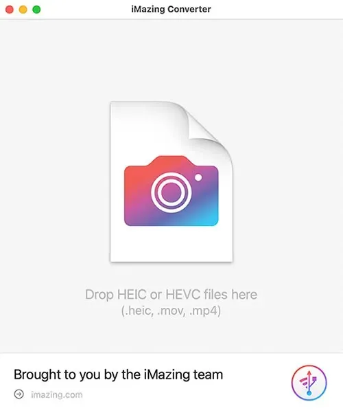 iMazing Converter Window