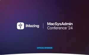 Cover image for iMazing at MacSysAdmin Conference 2024