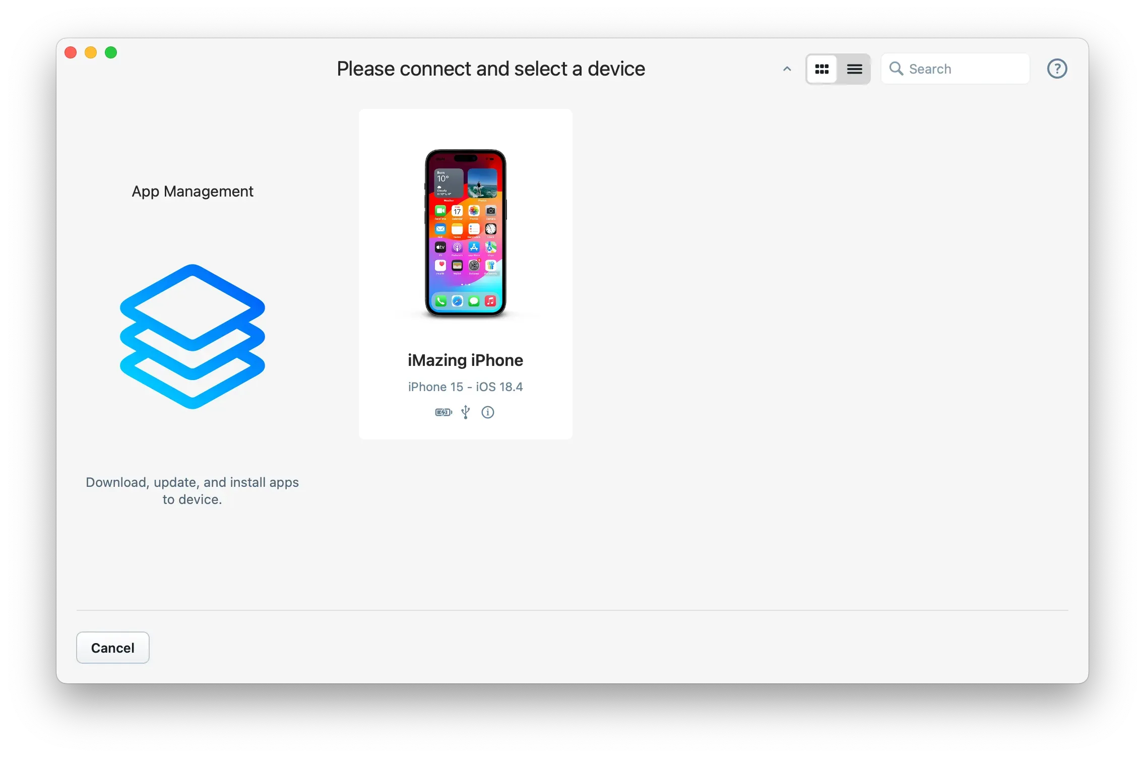 Highlighted source device